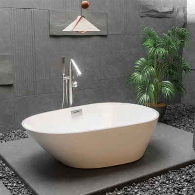 Seasamh Bathtub Bán Aicrileach Bathtub F5009